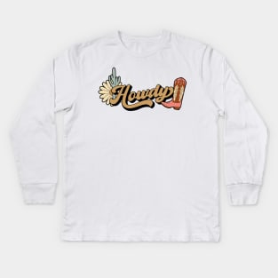 Howdy Kids Long Sleeve T-Shirt